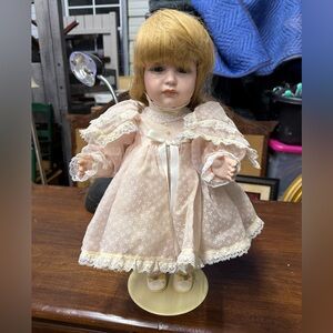 Vintage Porcelain Doll